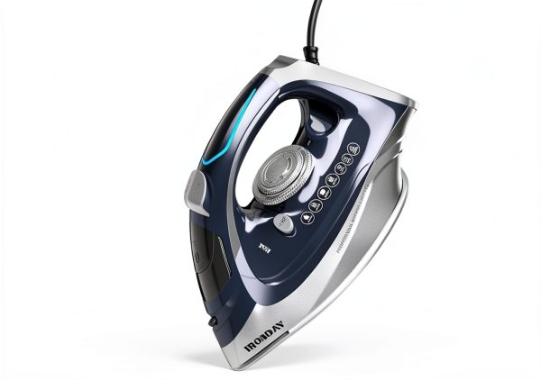 IRONDAY Steam Iron Ceramic Soleplate Auto Shutoff Grey-0