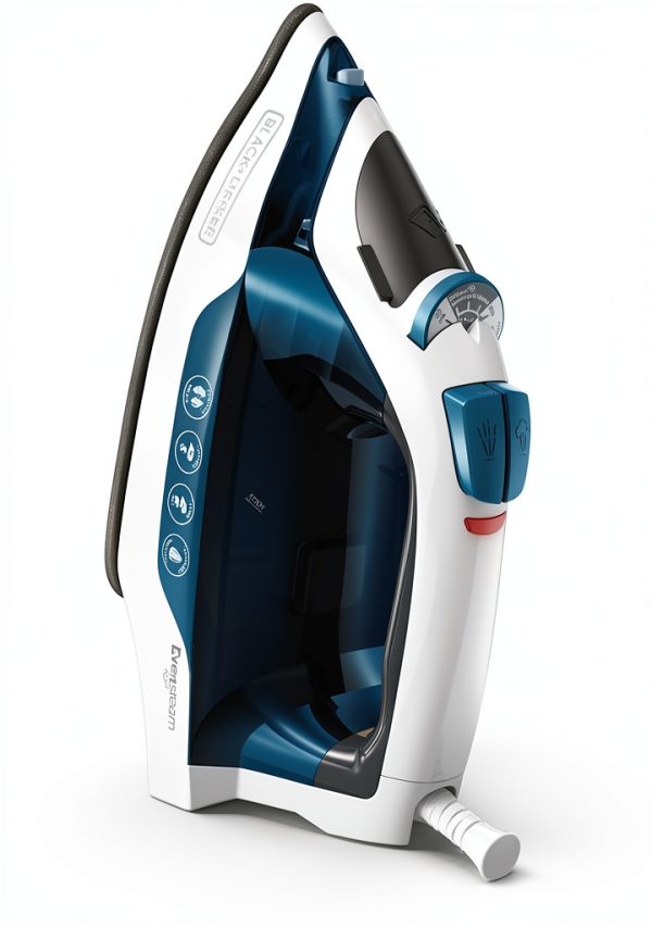 BLACK+DECKER Steam Iron IR06V Blue Vertical Mist-1