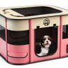 BEBANG Portable Pet Playpen for Cats and Dogs-0
