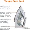 Amazon Basics Steam Iron Stainless Steel Soleplate Auto Shut-3
