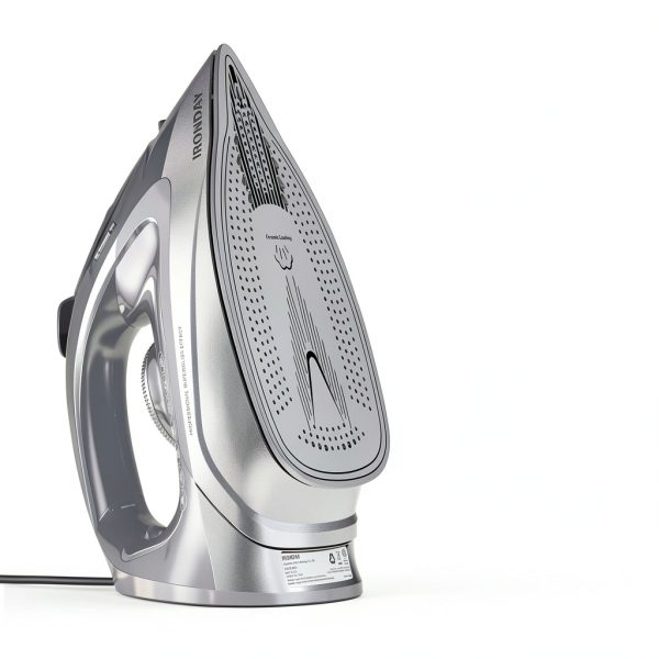 IRONDAY Steam Iron Ceramic Soleplate Auto Shutoff Grey-3