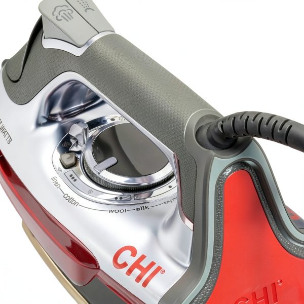 CHI Steam Iron Ceramic Soleplate 300 Steam Holes 2023-3