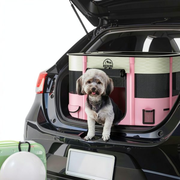 BEBANG Portable Pet Playpen for Cats and Dogs-5