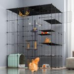 Oneluck Large Cat Enclosure Exercise Place-0