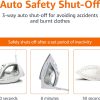 Amazon Basics Steam Iron Stainless Steel Soleplate Auto Shut-2
