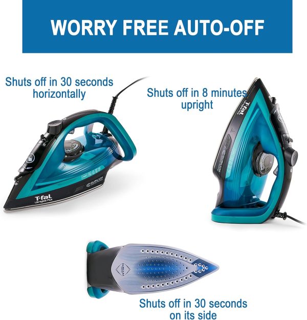 T-Fal Ultraglide Steam Iron Soleplate 1800W-5