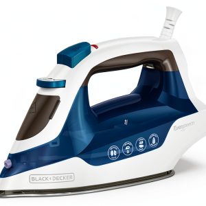 BLACK+DECKER Steam Iron IR06V Blue Vertical Mist-0