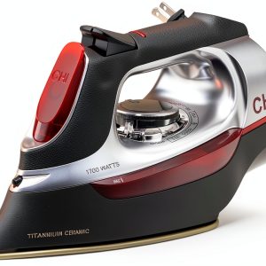 CHI Steam Iron Titanium Ceramic Soleplate Retractable Cord-0