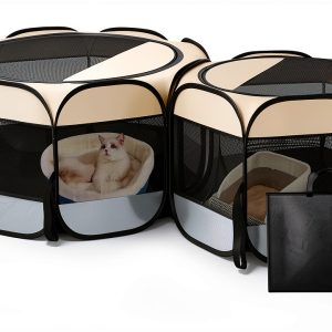 Petcozife Cat Playpen 600D Oxford Cloth-0