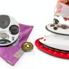The Quilted Bear Mini Iron Dual Voltage Travel Iron Black-7