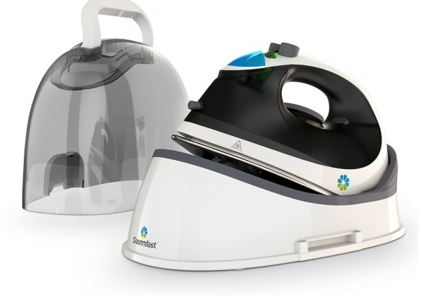 Steamfast SF760 Cordless Steam Iron Stainless Steel Base-0