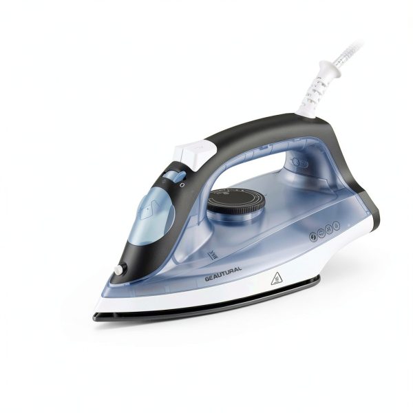 BEAUTURAL Steam Iron Anti Calc Anti Drip Blue Model-1