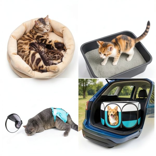 ipetstation Pet Playpen for Small Cats Dogs Portable Safe-1