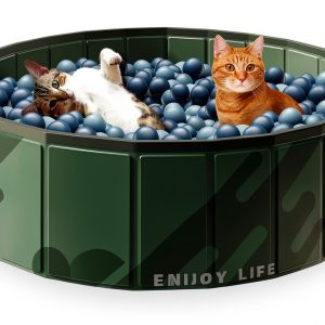 CatBallPit by AGGER - Large Cat Playpen for Active Play-0