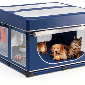 Loobani Dog Playpen Foldable Pet Pen-0