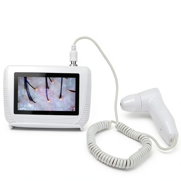 Pevor Skin & Hair Analyzer 5inch LCD with 50X/200X Lenses-2