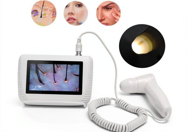 Asixxsix Skin Microscope with Dual Lens 50X/200X Portable Analyzer-6