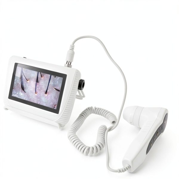 Asixxsix Skin Microscope with Dual Lens 50X/200X Portable Analyzer-1