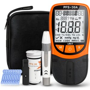 Nanfevior Cholesterol Analyzer 5-in-1 Home Lab Kit Small Sample-0