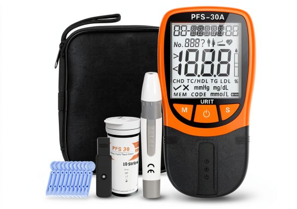 Nanfevior Cholesterol Analyzer 5-in-1 Home Lab Kit Small Sample-0
