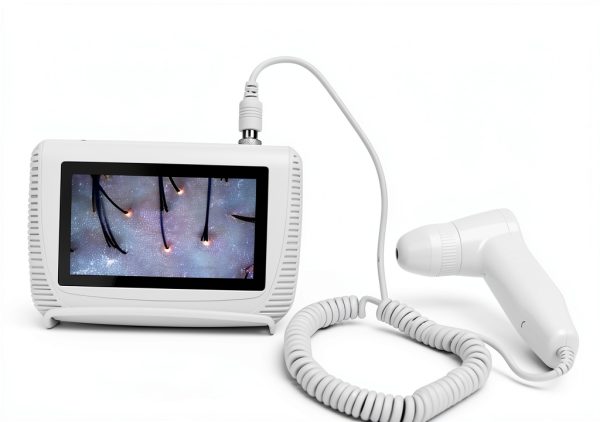 Asixxsix Skin Microscope with Dual Lens 50X/200X Portable Analyzer-7