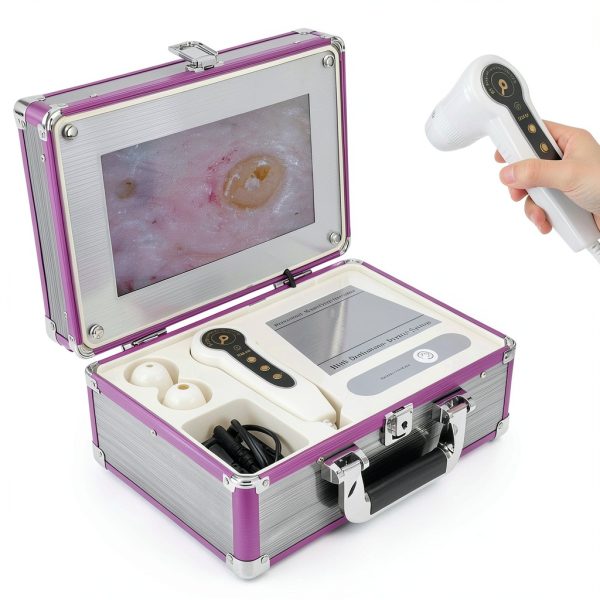 Dioche Hair Analyzer with 50X/200X Lenses Skin & Scalp Imaging Device-4