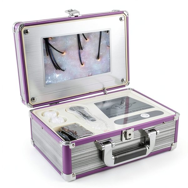 Dioche Hair Analyzer with 50X/200X Lenses Skin & Scalp Imaging Device-0
