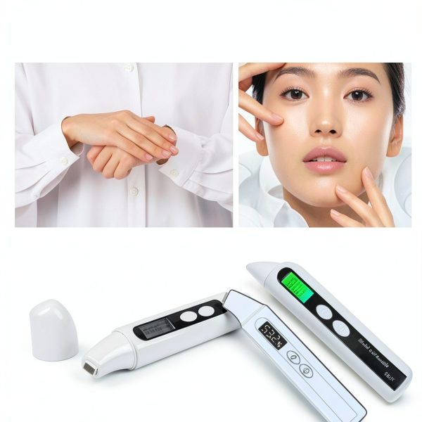 Sonew Skin Moisture Analyzer JM12021 Digital Probe for Home & Salon-5