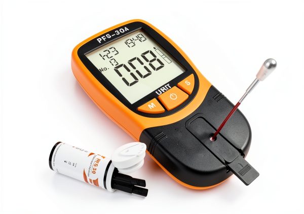 Nanfevior Cholesterol Analyzer 5-in-1 Home Lab Kit Small Sample-2