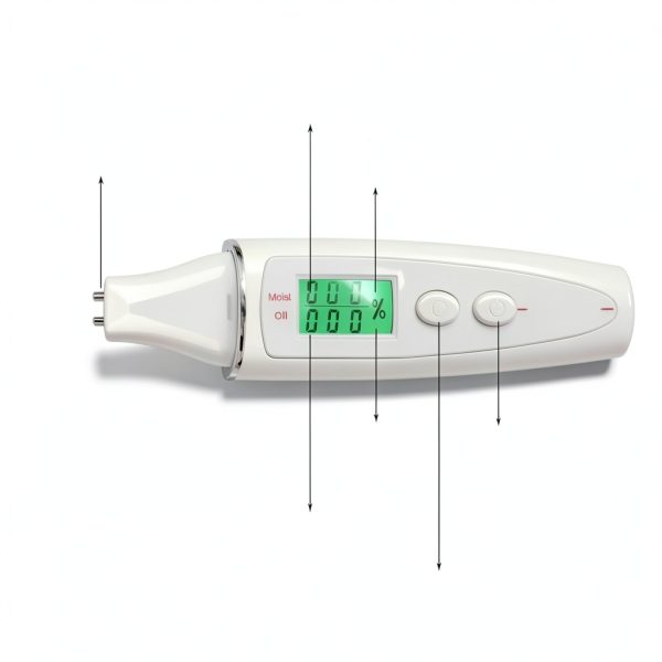 Skin Analyzer Yosoo Digital LCD Precision Tester White Portable-1