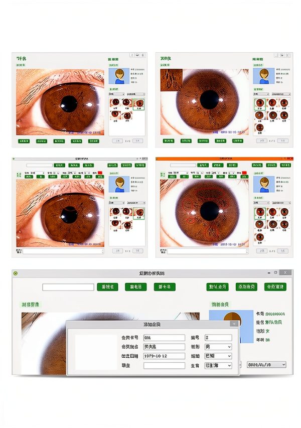 Iridology Camera Analyzer QXIUDDYS 5 MP USB Iris with HD 30x Lens-5