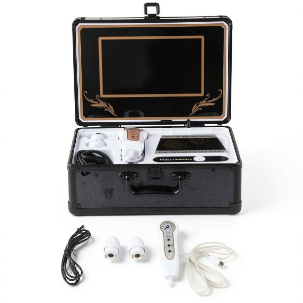 Skin Diagnosis Hair Analyzer Klanata 50X/200X Microscope Oil Detector-0