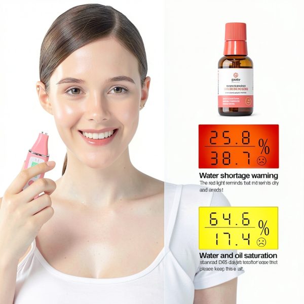 Digital Skin Detector Pen Pissenteo Portable LCD Skin Tester Analyzer-1